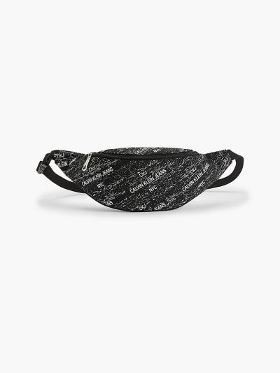 Calvin Klein Táskák & Kiegészítők HU033519 | Calvin Klein Recycled Nylon Férfi Övtáska Fekete